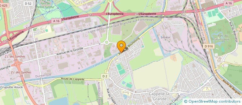 localisation de l'entreprise MADAME CELINE HOUBERT  CAPPELLE-LA-GRANDE