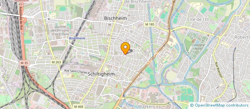 localisation de l'entreprise MADAME CELINE HRUSCHKA  SCHILTIGHEIM