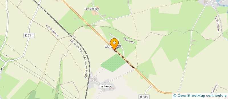 localisation de l'entreprise MADAME CELINE HUBERT  MARTIGNY