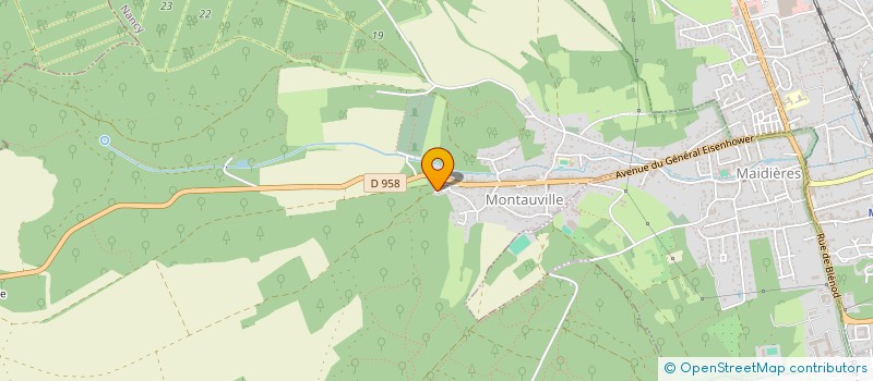 localisation de l'entreprise MADAME CELINE HUMBERT  MONTAUVILLE