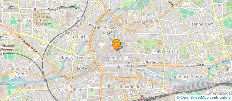 localisation de l'entreprise MADAME CELINE HUNAULT à RENNES