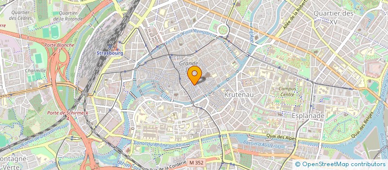 localisation de l'entreprise MADAME CELINE HUYNH à STRASBOURG