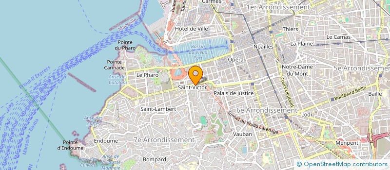 localisation de l'entreprise MADAME CELINE IBANEZ  MARSEILLE