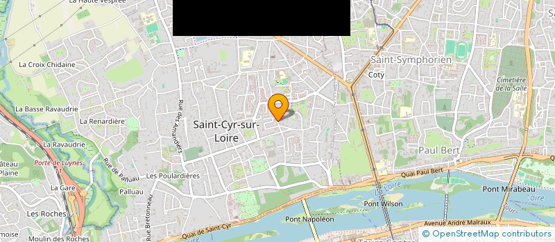 localisation de l'entreprise MADAME CELINE IMBERT  SAINT-CYR-SUR-LOIRE