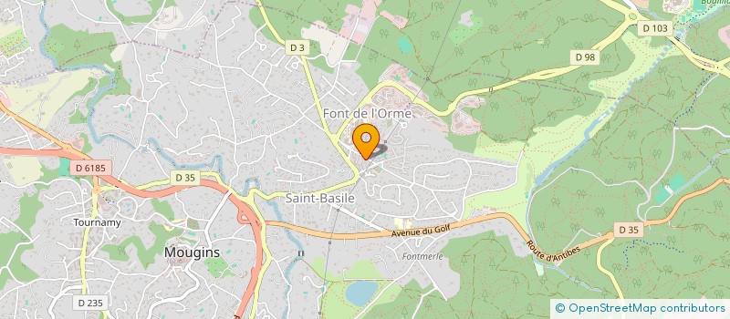 localisation de l'entreprise MADAME CELINE INGUENAUT à MOUGINS