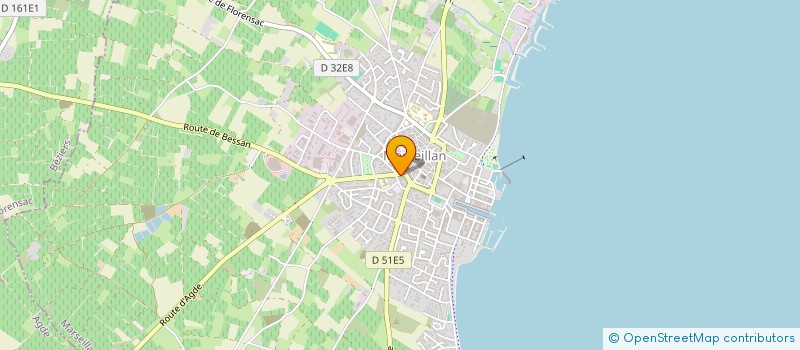 localisation de l'entreprise MADAME CELINE IRAILLES à MARSEILLAN