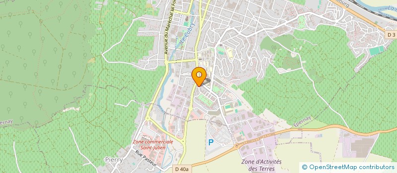 localisation de l'entreprise MADAME CELINE JABLY  EPERNAY