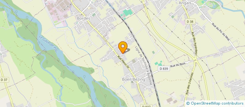 localisation de l'entreprise MADAME CELINE JACOTIN  BOEIL-BEZING