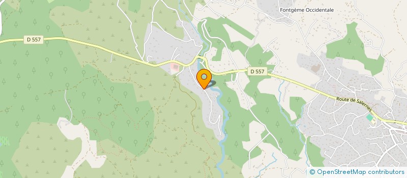 localisation de l'entreprise MADAME CELINE JAHOUEL  FLAYOSC