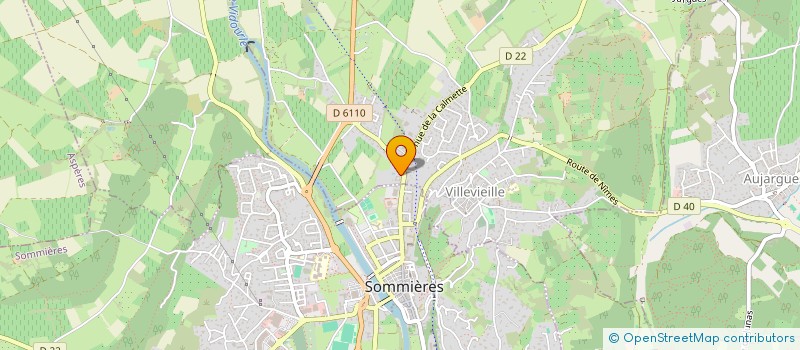 localisation de l'entreprise MADAME CELINE JAN  VILLEVIEILLE