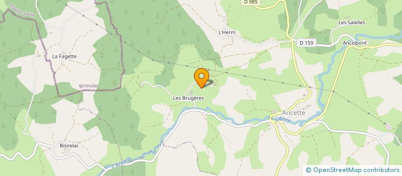 localisation de l'entreprise MADAME CELINE JARNAC à BEL-AIR-VAL-D'ANCE