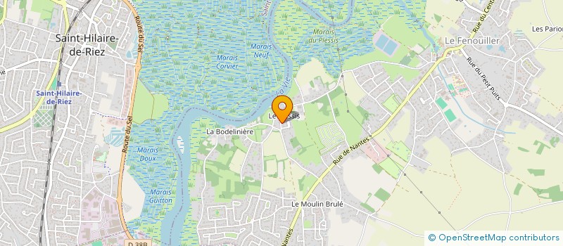 localisation de l'entreprise MADAME CELINE JARNY  SAINT-GILLES-CROIX-DE-VIE