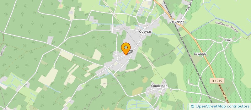 localisation de l'entreprise MADAME CELINE JAVOURAY  QUEYRAC