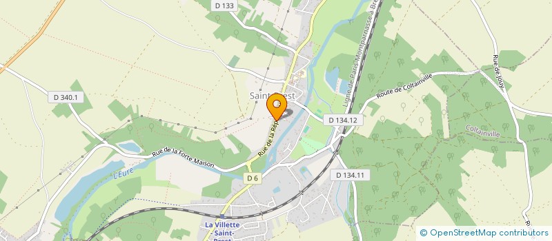 localisation de l'entreprise MADAME CELINE JEANJEAN à SAINT-PREST