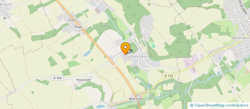 localisation de l'entreprise MADAME CELINE JEANPIERRE  PONCHON