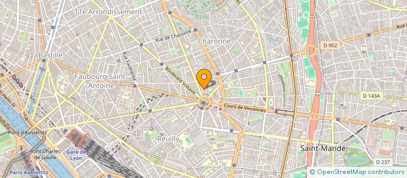 localisation de l'entreprise MADAME CELINE JOCKEL  PARIS