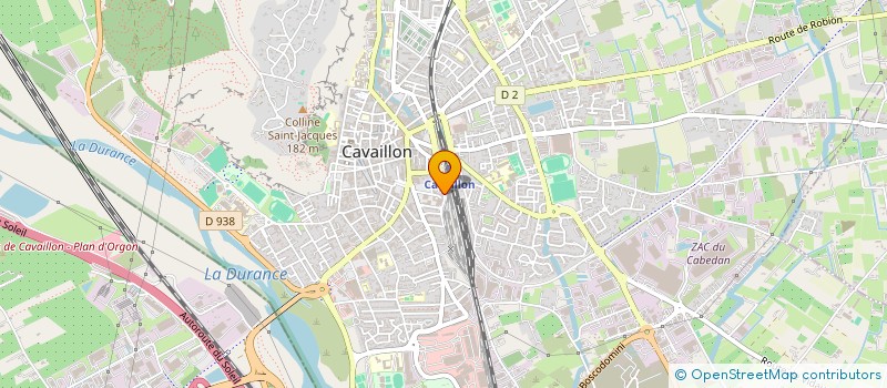 localisation de l'entreprise MADAME CELINE JOGUIN  CAVAILLON