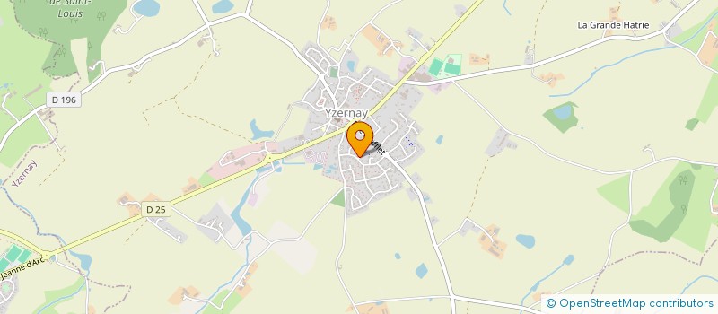 localisation de l'entreprise MADAME CELINE JOSETTE LECOMTE  YZERNAY