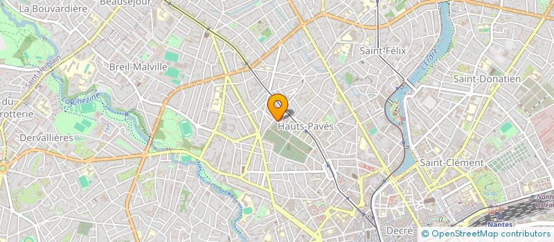 localisation de l'entreprise MADAME CELINE JOSSE à NANTES