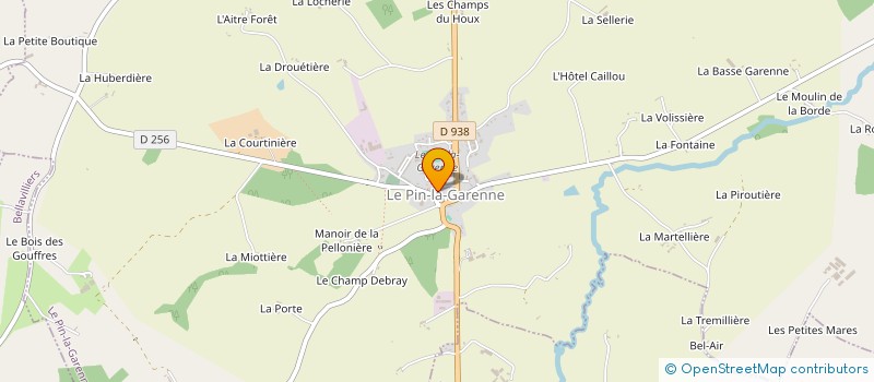 localisation de l'entreprise MADAME CELINE JOUAN à LE PIN-LA-GARENNE