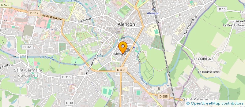 localisation de l'entreprise MADAME CELINE JOUAUX à ALENCON