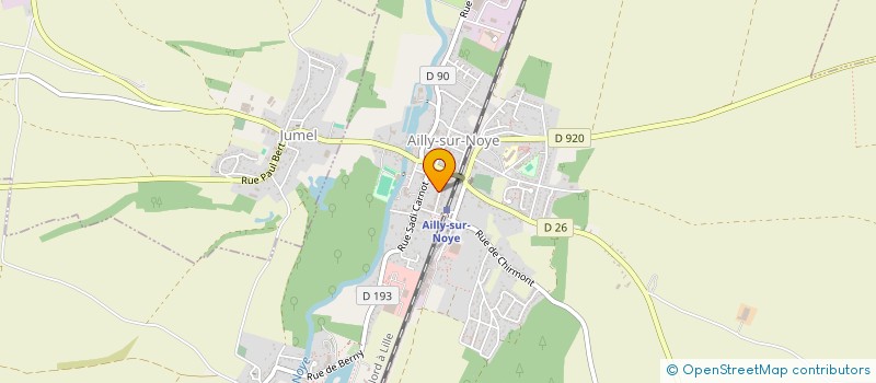 localisation de l'entreprise MADAME CELINE JOUVALLIER  AILLY-SUR-NOYE