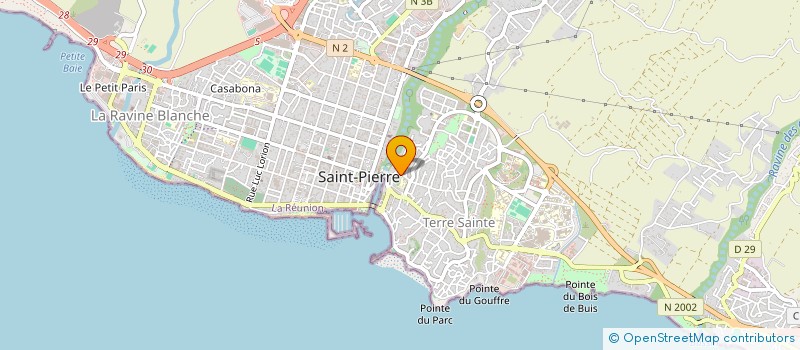 localisation de l'entreprise MADAME CELINE JUILLET à SAINT-PIERRE