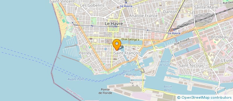 localisation de l'entreprise MADAME CELINE JURBERT à LE HAVRE