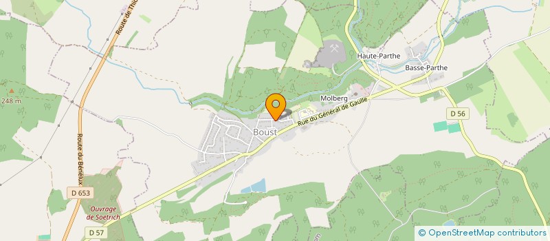 localisation de l'entreprise MADAME CELINE KAIL  BOUST