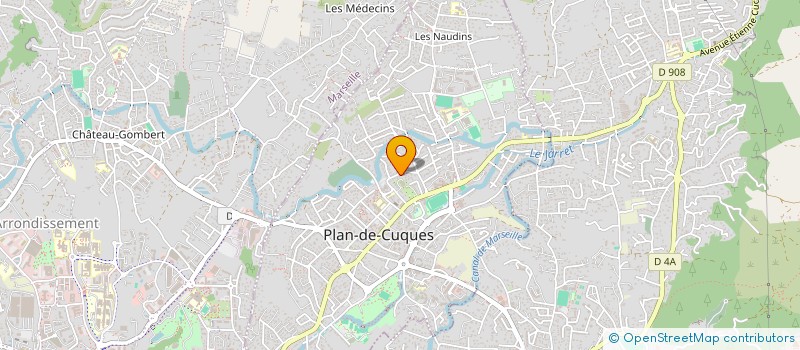 localisation de l'entreprise MADAME CELINE KECHICHIAN à PLAN DE CUQUES