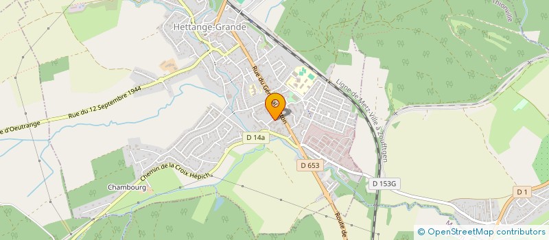 localisation de l'entreprise MADAME CELINE KESSLER  HETTANGE-GRANDE