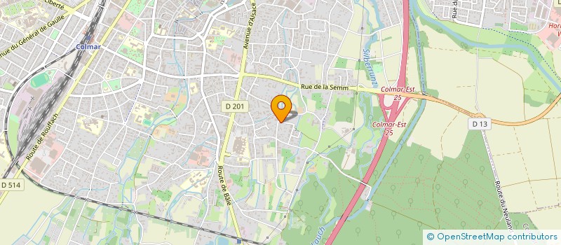 localisation de l'entreprise MADAME CELINE KIEFFER  COLMAR