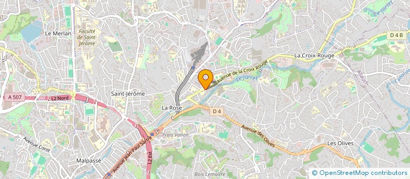 localisation de l'entreprise MADAME CELINE KLING à MARSEILLE