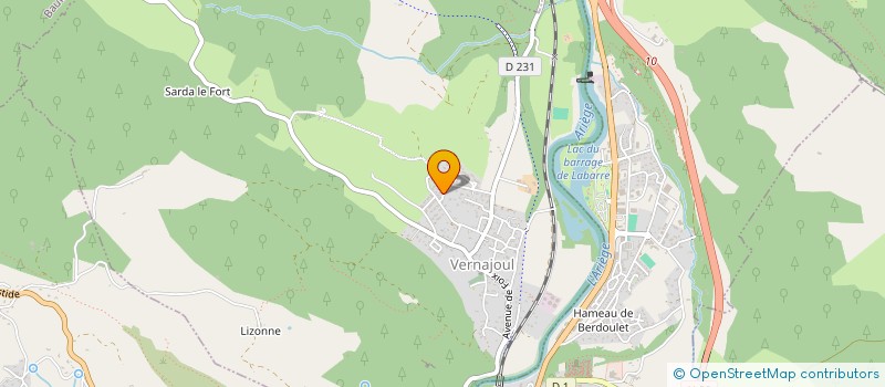 localisation de l'entreprise MADAME CELINE KNIEBIHLER  BRASSAC