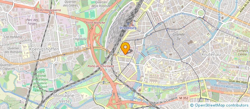 localisation de l'entreprise MADAME CELINE KNOBLAUCH à STRASBOURG
