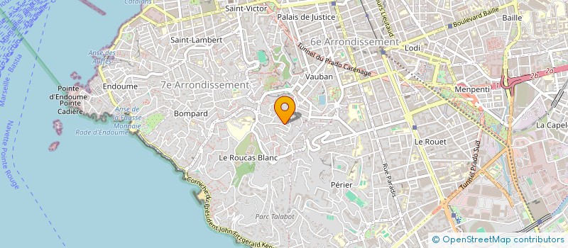 localisation de l'entreprise MADAME CELINE KOCWIN à MARSEILLE