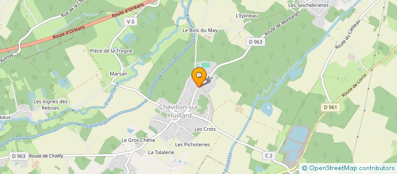 localisation de l'entreprise MADAME CELINE KOPPES à CHEVILLON-SUR-HUILLARD