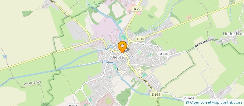 localisation de l'entreprise MADAME CELINE KRYZS à DIEUZE