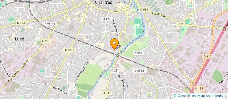 localisation de l'entreprise MADAME CELINE KWASNIEWSKI à CHARTRES