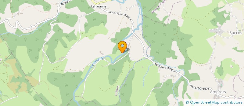 localisation de l'entreprise MADAME CELINE LACHAL  OREGUE