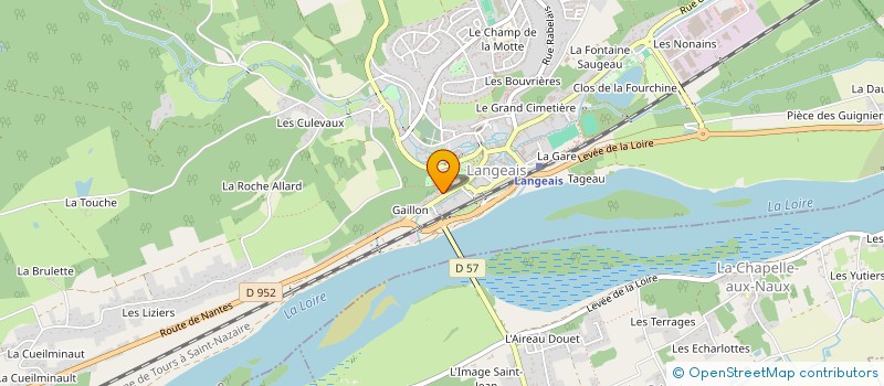 localisation de l'entreprise MADAME CELINE LACHOUQUE à LANGEAIS