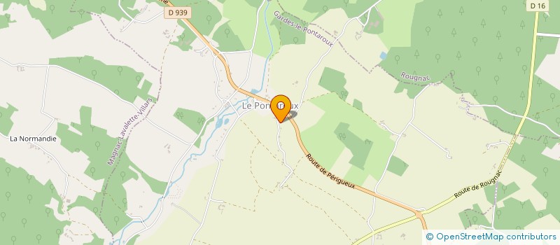 localisation de l'entreprise MADAME CELINE LACOUTURE à GARDES-LE-PONTAROUX