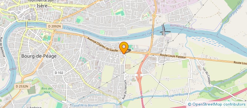 localisation de l'entreprise MADAME CELINE LADREYT  CHATUZANGE-LE-GOUBET