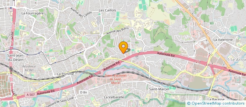 localisation de l'entreprise MADAME CELINE LAFONT  MARSEILLE