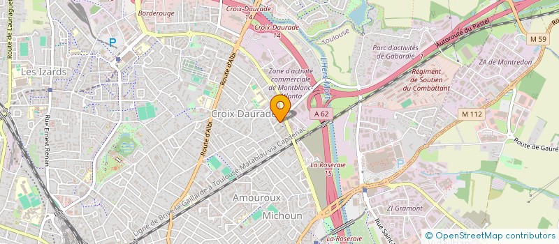 localisation de l'entreprise MADAME CELINE LAGARDE à TOULOUSE