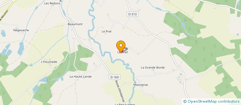 localisation de l'entreprise MADAME CELINE LAIRAIN à AMBERNAC