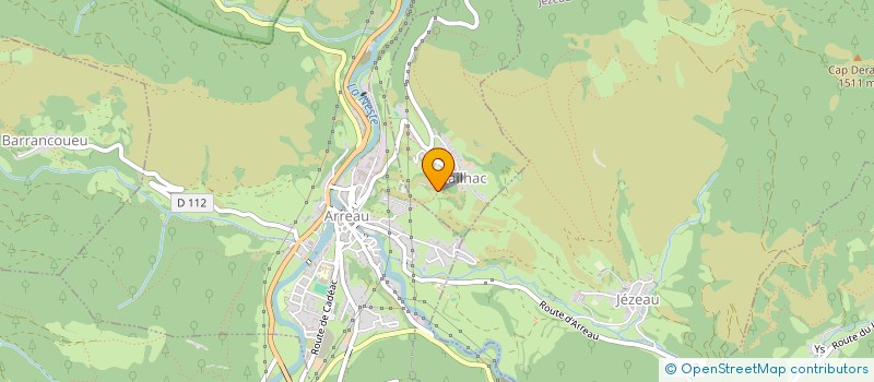 localisation de l'entreprise MADAME CELINE LAIREZ  PAILHAC