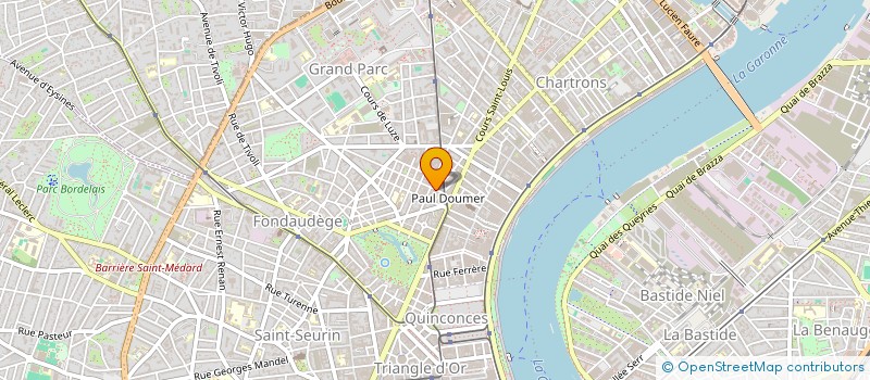 localisation de l'entreprise MADAME CELINE LALAU à BORDEAUX