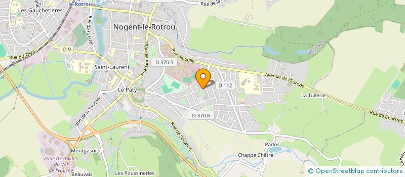 localisation de l'entreprise MADAME CELINE LAMANT à NOGENT-LE-ROTROU