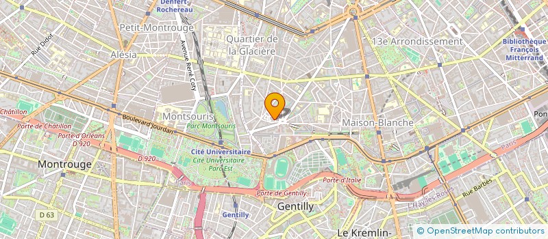 localisation de l'entreprise MADAME CELINE LAMBERT  PARIS